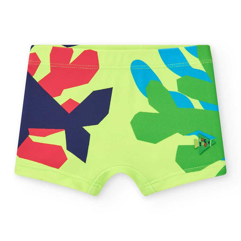 Costume da bagno Tuc Tuc per bambini, colorato con fantasia vivace