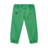 Pantaloni verdi Tuc Tuc per bambino con elastico in vita.