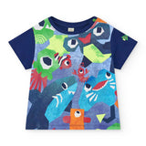T-SHIRT E BERMUDA JERSEY - Tuc Tuc - Colore: Blu - Stagione: Primavera-Estate