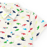 COTTON CANVAS SHIRT