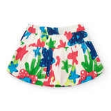 JUPE EN TOILE DE COTON