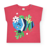 2 T-SHIRT E LEGGING CICLISTA JERSEY - Tuc Tuc - Sesso: Bambina - Colore: Blu - Stagione: Primavera-Estate