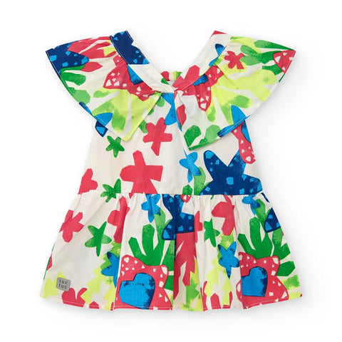 COTTON CANVAS DRESS