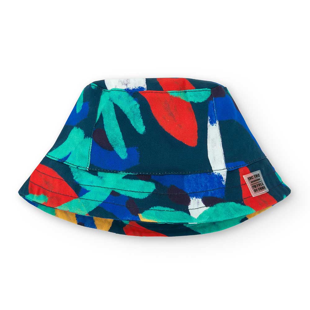 Chapeau de la Ligne Vêtements Enfant Tuc Tuc, avec un motif aux couleurs vives.Compositions : Cot...