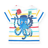 T-SHIRT JERSEY ET BERMUDA EN MOLLETON