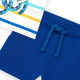 T-SHIRT JERSEY ET BERMUDA EN MOLLETON