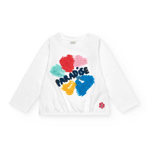 T-SHIRT JERSEY - TUC TUC - Sesso: Bambina - Colore: Blu - Stagione: Primavera-Estate