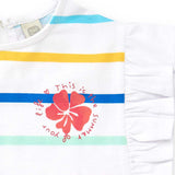 T-SHIRT JERSEY - Tuc Tuc - Sesso: Bambina - Colore: Bianco - Stagione: Primavera-Estate