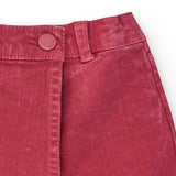GONNA-PANTALONI TWILL DI COTONE (GARMENT DYE) - TUC TUC - Sesso: Bambina - Colore: Rosso - Stagione: Primavera-Estate