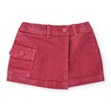 JUPE-PANTALON EN TWILL DE COTON (TEINT EN PIÈCE)