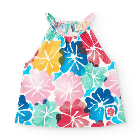 T-SHIRT JERSEY - TUC TUC - Sesso: Bambina - Colore: Blu - Stagione: Primavera-Estate