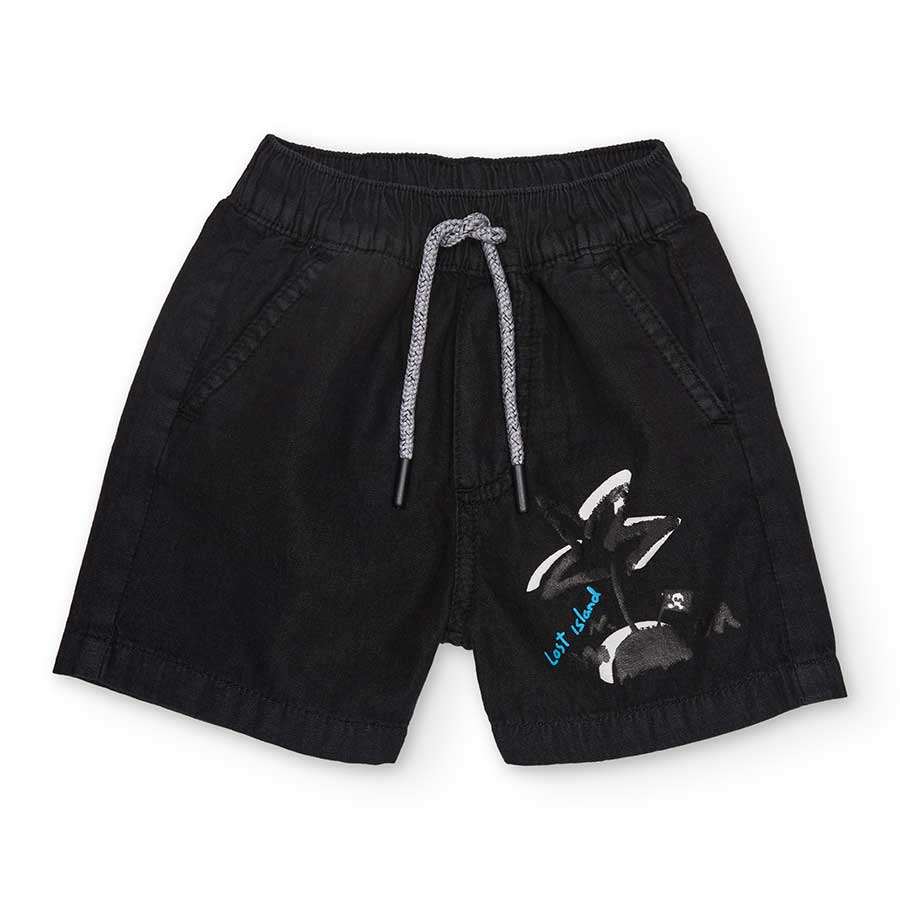 Short de la ligne de vêtements pour enfants Tuc Tuc, avec un cordon de serrage à la taille et des...