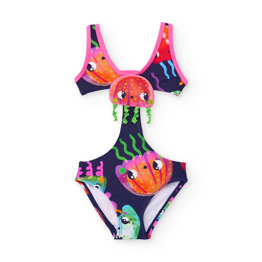 Trikini de la ligne de vêtements pour filles Tuc Tuc, aux couleurs vives.
Composition : POLYAMIDE...