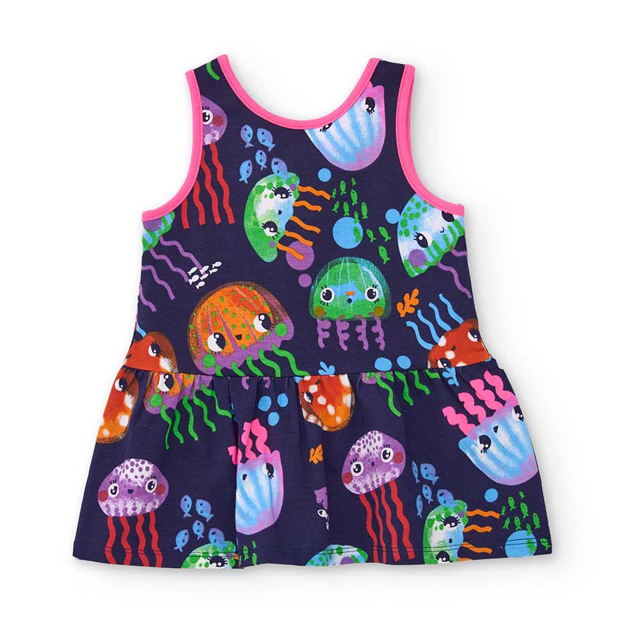 Robe débardeur de la ligne de vêtements pour filles Tuc Tuc, avec des bretelles croisées dans le ...