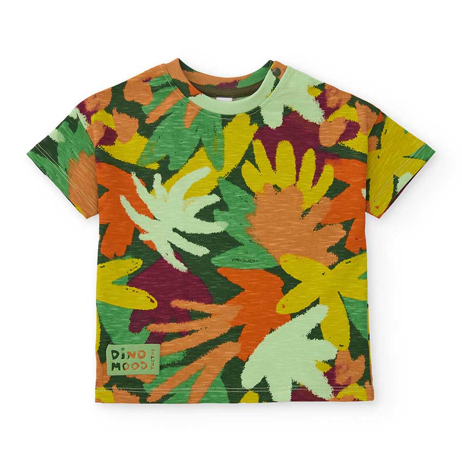 T-shirt de la ligne de vêtements pour enfants Tuc Tuc, à motif multicolore all-over.
Composition ...