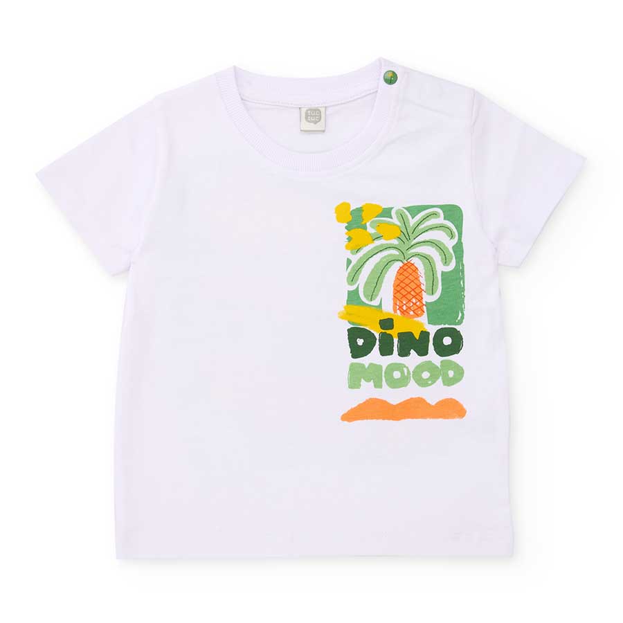 T-shirt de la ligne de vêtements pour enfants tuc Tuc, avec une impression colorée sur le dos et ...