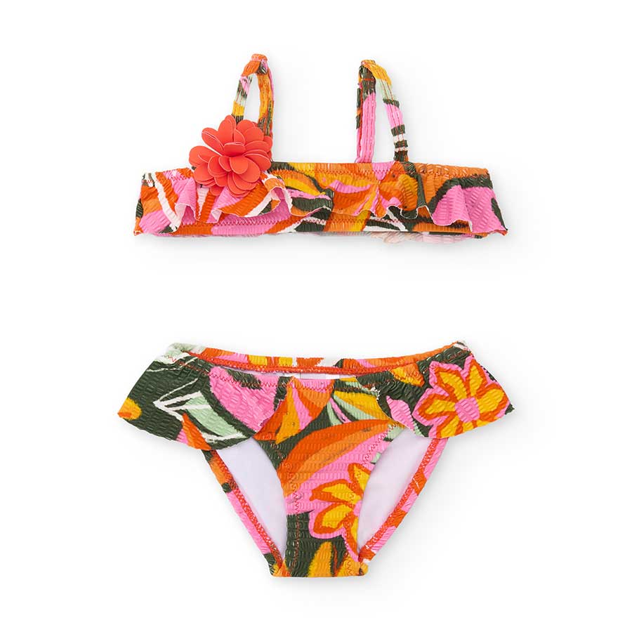 Bikini della Linea Abbigliamento Bambina Tuc tuc, a colori vivaci.

Composizione: POLIAMMIDE 82.0...