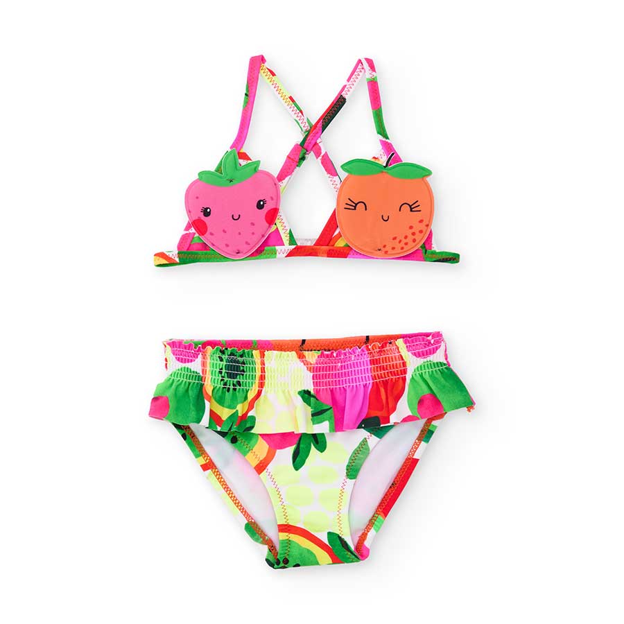Bikini de la ligne de vêtements pour enfants Tuc tuc, aux couleurs vives.

Composition : POLYAMID...