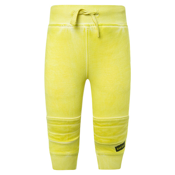 Pantalon en molleton de la ligne Vêtements Enfant Tuc Tuc en couleur fluo avec élastique à la tai...