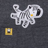 SALOPETTE EN FLANELLE ET T-SHIRT