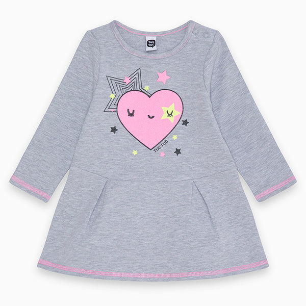 Robe de la Ligne Vêtements Fille tuc tuc avec boutons-pression sur l'épaule, pinces à l'avant et ...