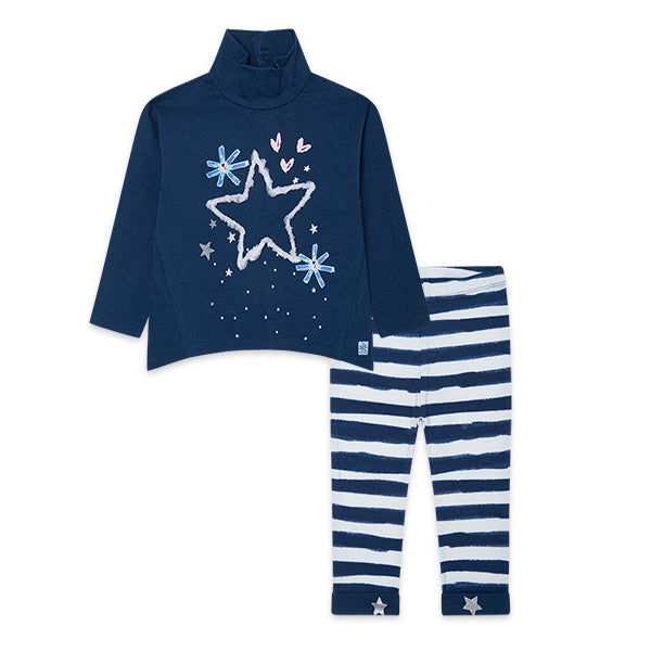 Ensemble deux pièces de la ligne vêtements fille Tuc Tuc, collection glaciar,
  composé d'un col ...