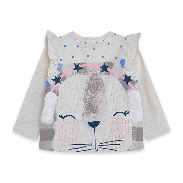 T-shirt de la ligne de vêtements pour fille Tuc Tuc, collection Glaciar.
Avec impression sur le d...