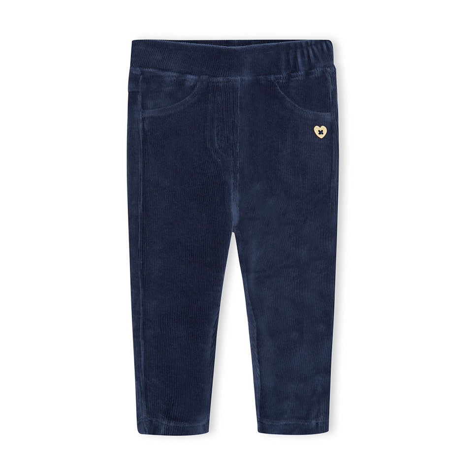 Leggings en velours côtelé de la Ligne Vêtements Fille Tuc Tuc, avec élastique à la taille et pet...