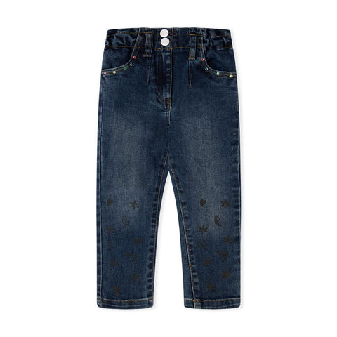 DENIM TROUSERS