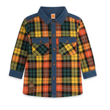 CHEMISE EN FLANELLE ET DENIM
