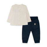 T-SHIRT ET PANTALON EN PELUCHE