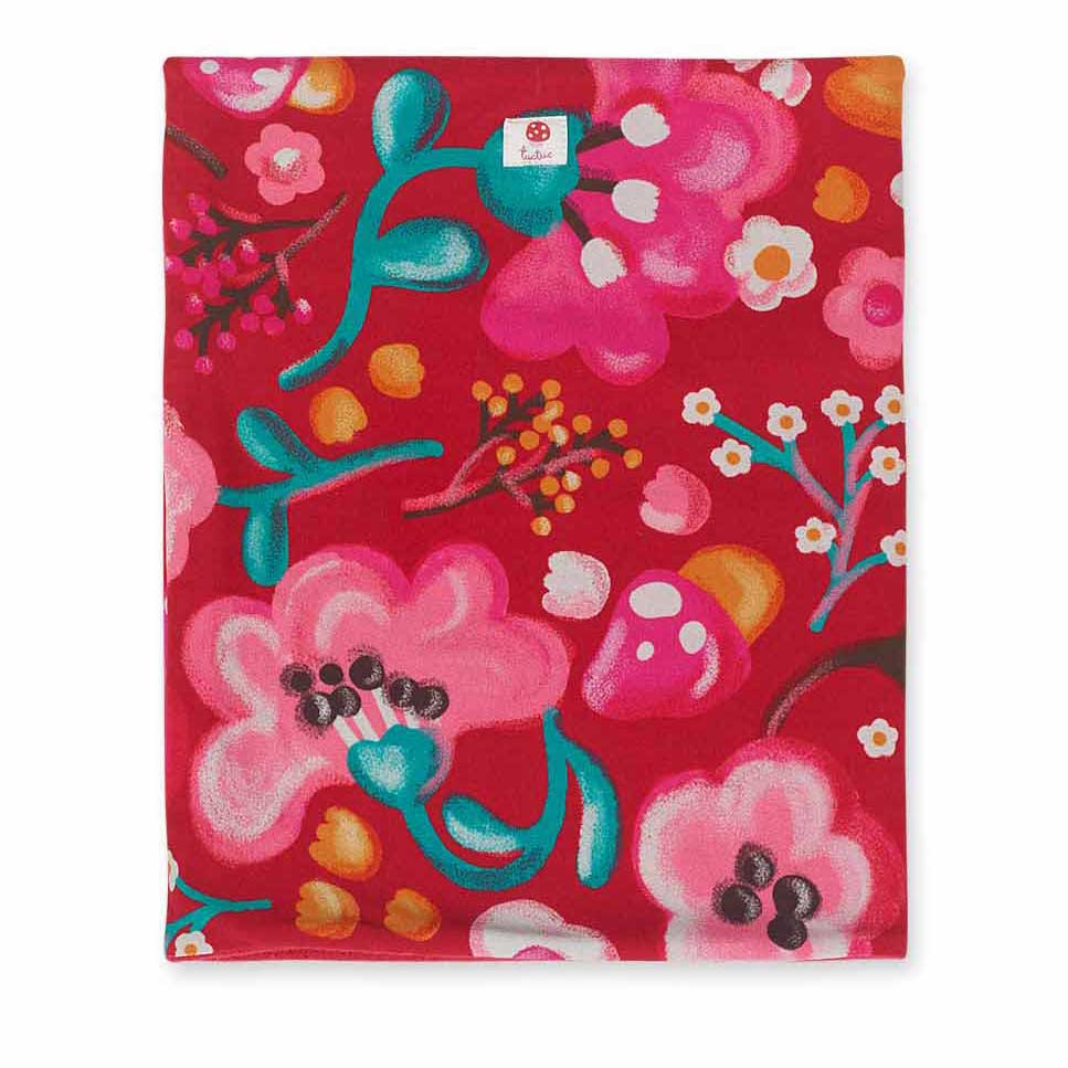 Col du Ligne Vêtements Fille Tuc Tuc, avec polaire à l'intérieur et coton à l'extérieur. Motif fl...