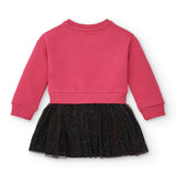 ROBE SWEAT ET TULLE