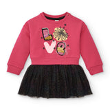 ROBE SWEAT ET TULLE