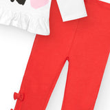 T-SHIRT E LEGGINGS JERSEY - TUC TUC - Sesso: Bambina - Colore: uni - Stagione: Autunno-Inverno