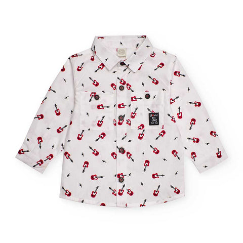 CAMICIA TELA COTOE - TUC TUC - Colore: Bianco - Stagione: Autunno-Inverno