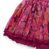 JUPE EN TOILE DE COTON
