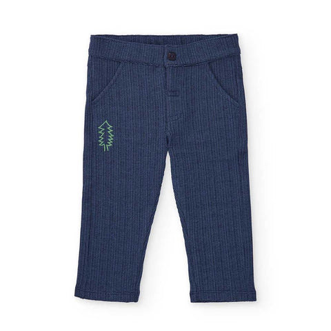 PANTALONI TELA COTONE - TUC TUC - Colore: Blu - Stagione: Autunno-Inverno