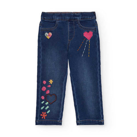 PANTALON EN TOILE DE COTON