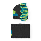 BONNET ET ÉCHARPE TRICOTÉS