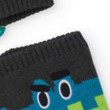 BONNET ET ÉCHARPE TRICOTÉS