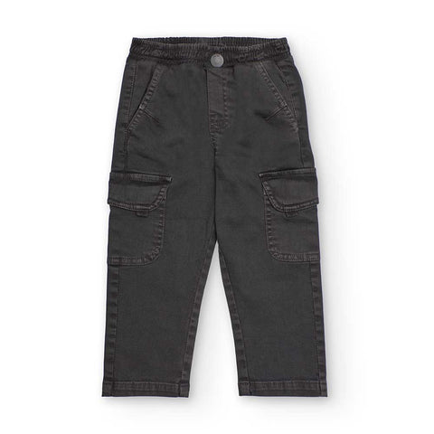 PANTALON EN TOILE DE COTON