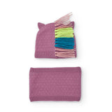 BONNET ET ÉCHARPE TRICOTÉS