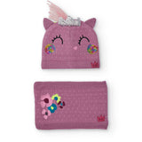 BONNET ET ÉCHARPE TRICOTÉS