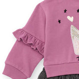 ROBE EN SWEATSHIRT