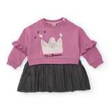 ROBE EN SWEATSHIRT