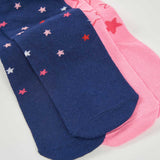 CONFEZIONE DI 2 PAIA DI CALZAMAGLIA - TUC TUC - Sesso: Bambina - Colore: Blu - Stagione: Autunno-Inverno