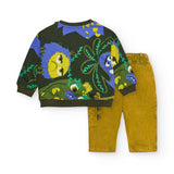 SWEAT-SHIRT ET PANTALON DE SURVÊTEMENT