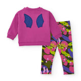 FELPA E LEGGINGS - TUC TUC - Sesso: Bambina - Colore: Fucsia - Stagione: Autunno-Inverno