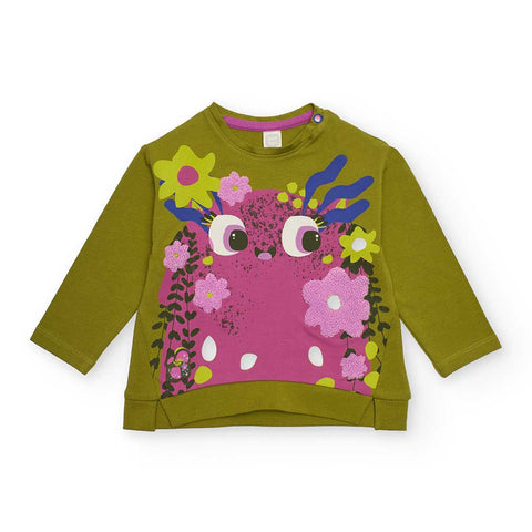 T-SHIRT JERSEY - Tuc Tuc - Sesso: Bambina - Colore: Verde - Stagione: Autunno-Inverno